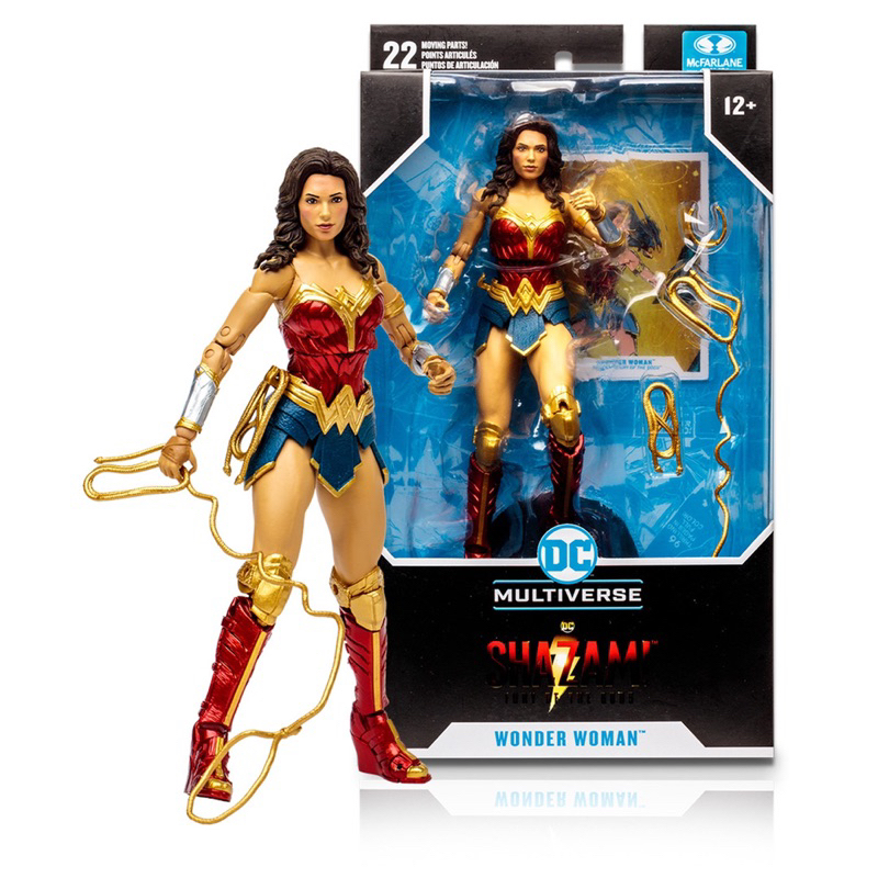 Mcfarlane Toys Model Dc Multiverse Wonder Woman Shazam Fury Of The Gods Shopee Malaysia 