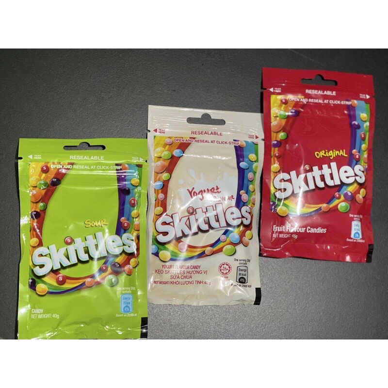 Skittles Yogurt Flavored Candy 40G Shopee Malaysia