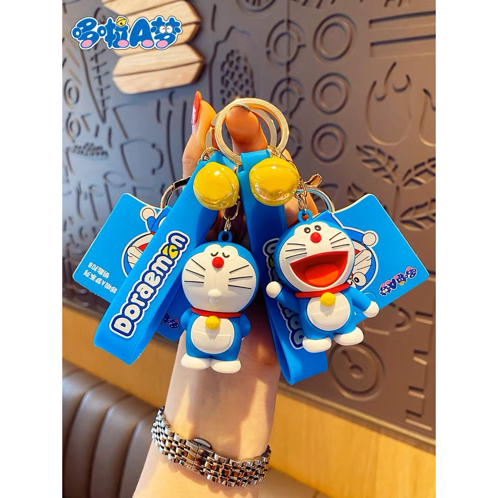 Doraemon Doremon 3D keychain with diverse cute expressions Shopee