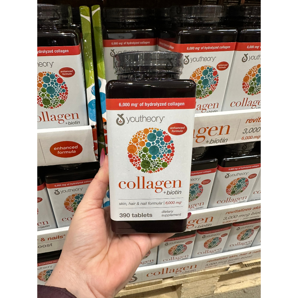 Youtheory + Biotin American Collagen Beautiful Oral Tablet 390 capsules