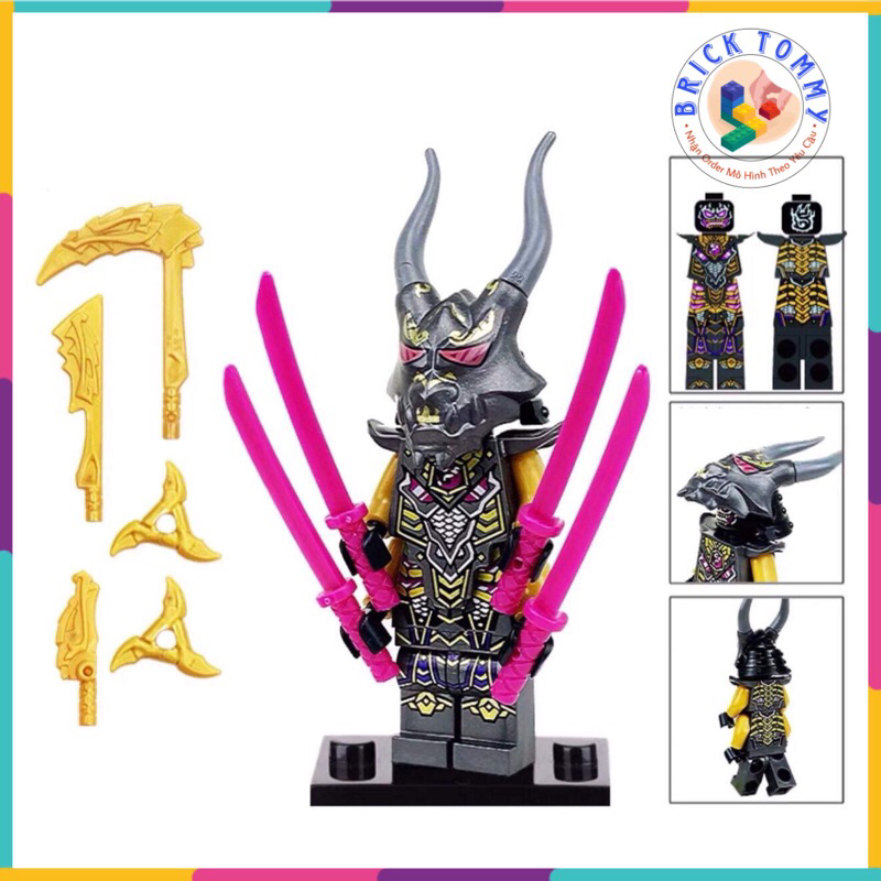 Ninjago Crystal King Character Model Assembly Toy - Crystal King Season ...