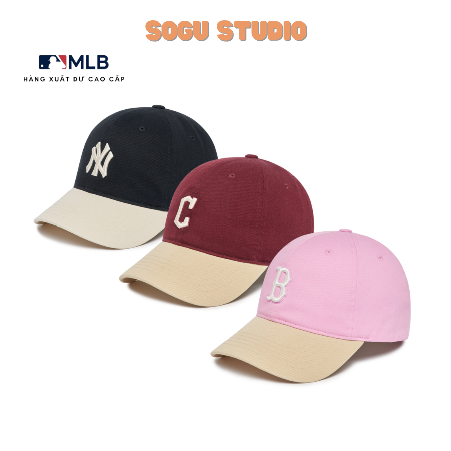 Mlb Chicago Cubs Color Block Ball Cap New York Yankees Korean baseball ...