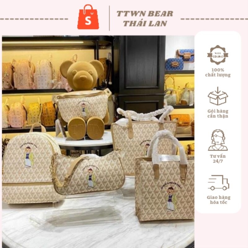 Ttwn Bear Thailand Backpacks And Bags (Genuine) Shopee Malaysia