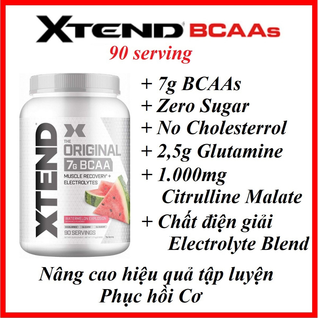 Xtend BCAA 90 Uses Supplement Essential Amino Acids, Maintain Sports