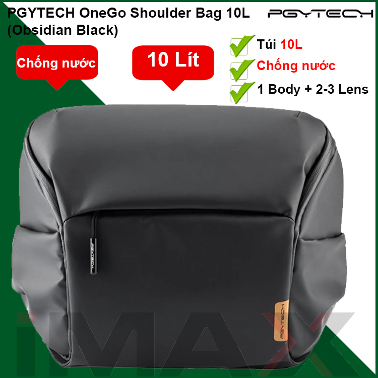 Pgytech OneGo Shoulder Bag 10L Camera Bag (Obsidian Black) Shopee