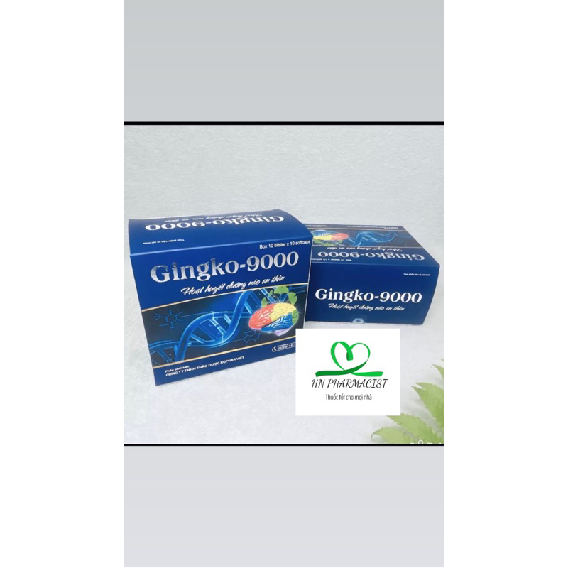 Ginko 9000 Brain Tonic Tablet, Ginkgo Biloba Sedative Nourishment