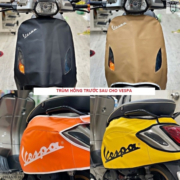 Boss Vespa Front And Rear Leather Flip Flops Sprint Primavera LX S ...