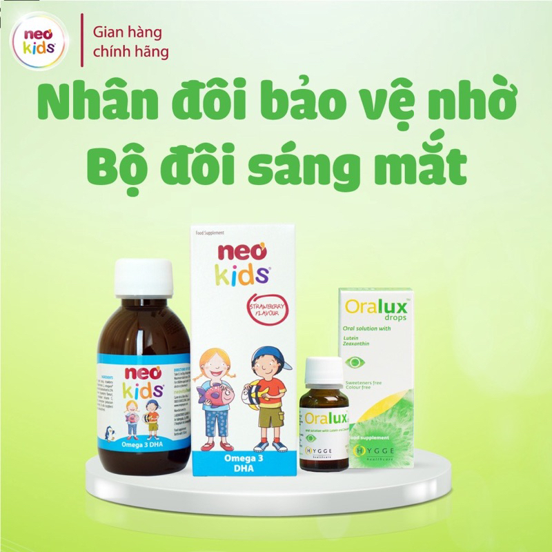 Neo Kids Omega 3 DHA And Oralux Drop Brightening Couples Help Nourish ...