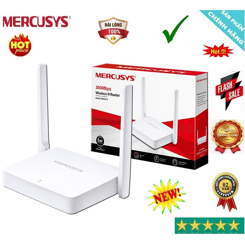 Mercusys 300Mbps 02 Antenna WiFi Transmitter (MW301R) Shopee Malaysia