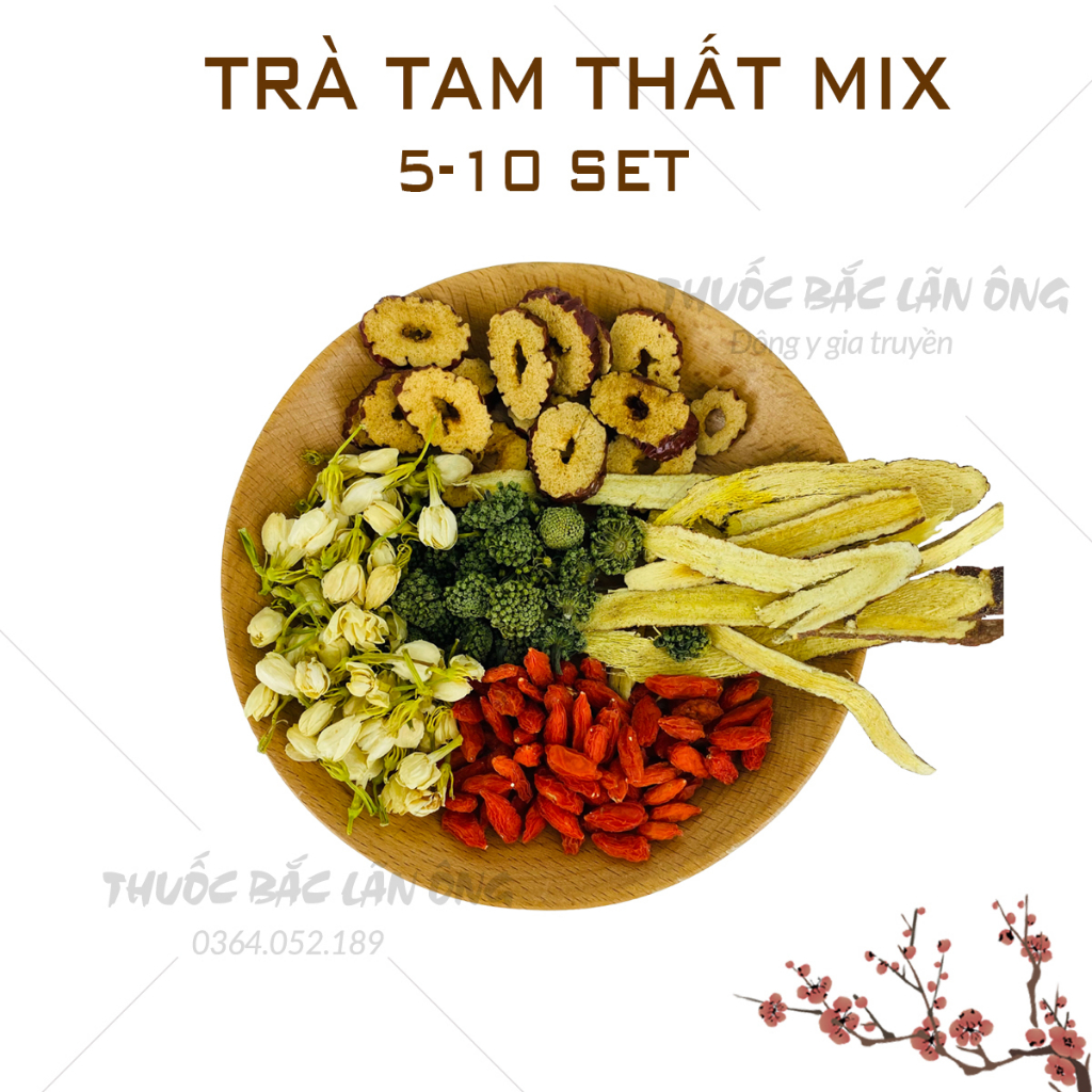 510 Sets Of tam Ventricular Flower Bud Tea mix set (Jasmine Bud