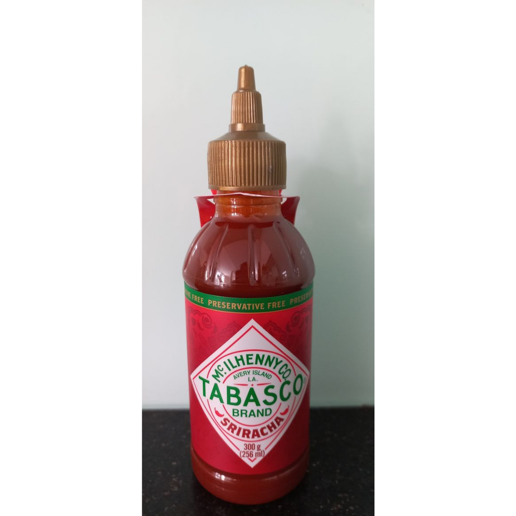 Sriracha Chili Sauce, Tabasco 256ml. hsd 12 / 2023 Shopee Malaysia