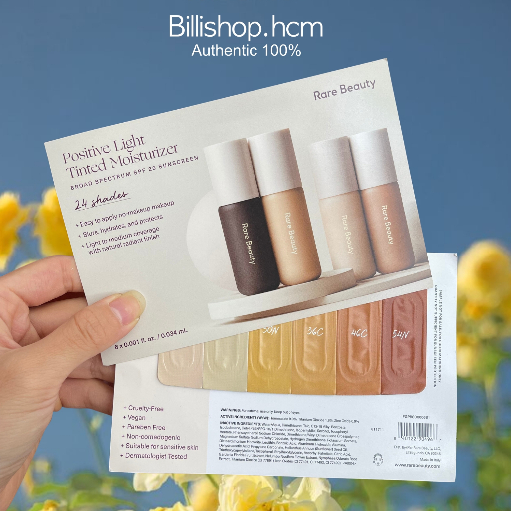 Rare Beauty Positive Light Tinted Moisturizer Broad Spectrum SPF 20 ...