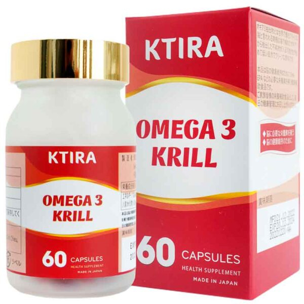 Omega 3 Krill Oil), Supports To Improve Brain Activity, Is