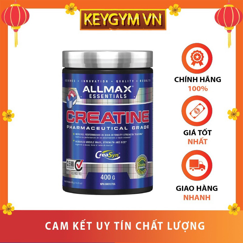 Allmax Nutrition - Creatine Monohydrate (400g) | Shopee Malaysia