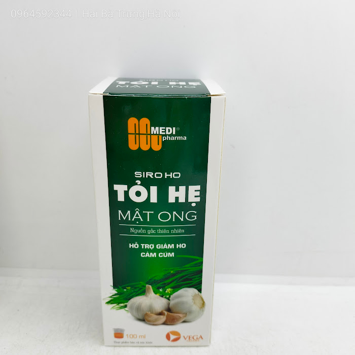 Garlic Cough Syrup Honey Support To Reduce Cough, Flu, Sore Throat