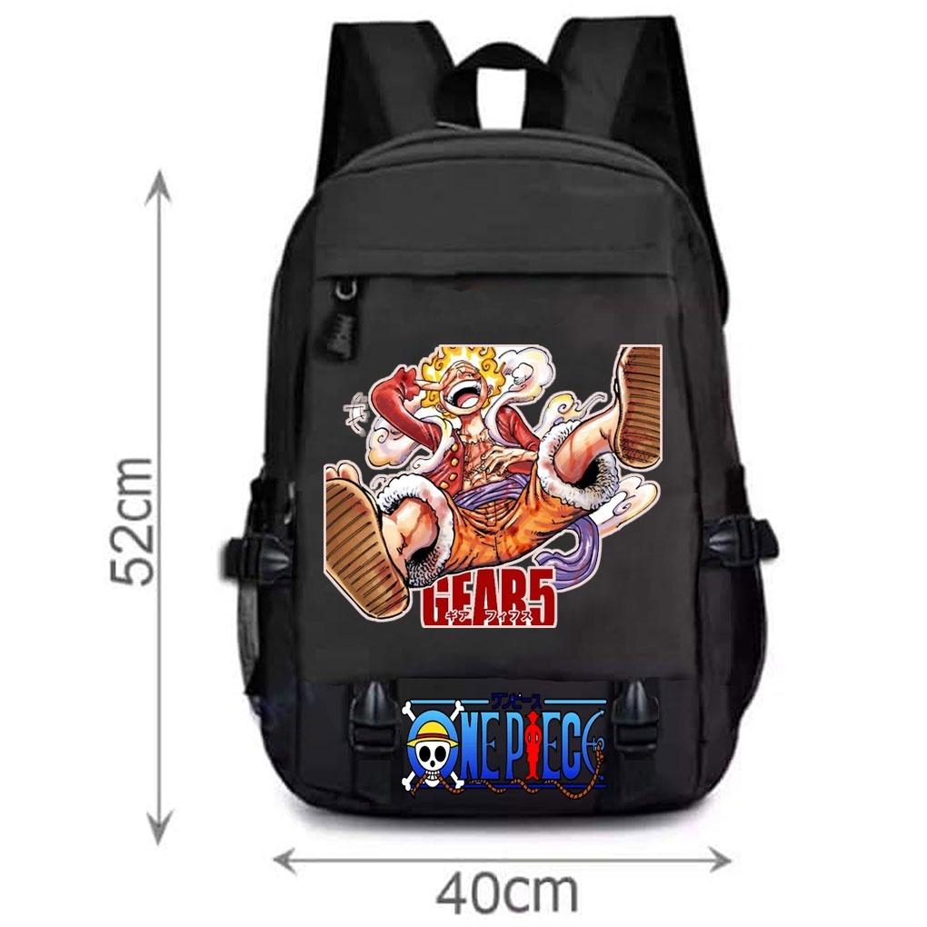 Sanji D.Ace Luffy Zoro One Piece school backpack, class 1 beautiful quality Shopee Malaysia