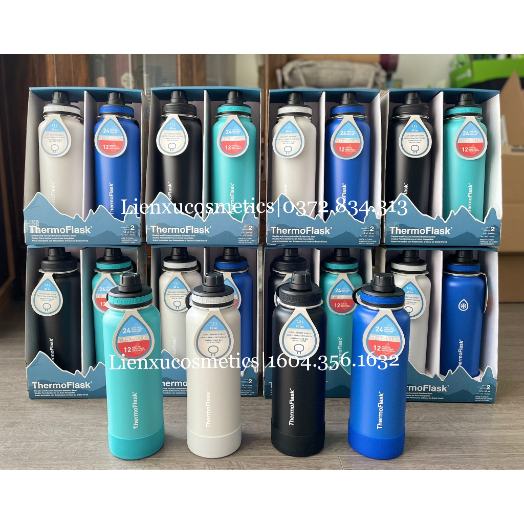 Thermoflask 1.2L 4color hot and cold thermos bottle Shopee Malaysia
