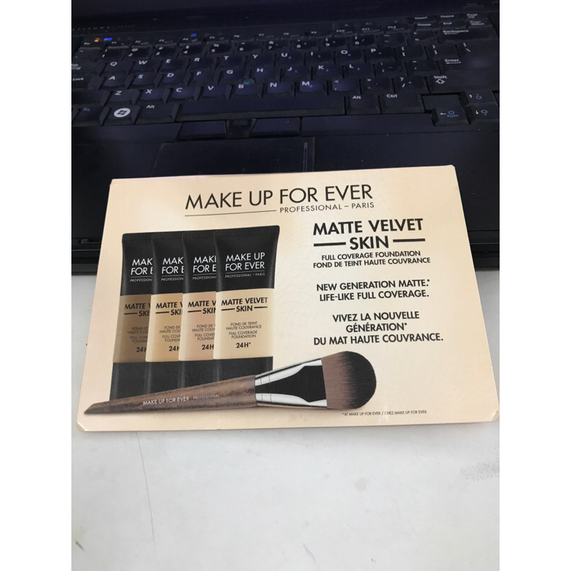 Genuine Sample Make Up For Ever Matte Velvet Skin Foundation Sample ...