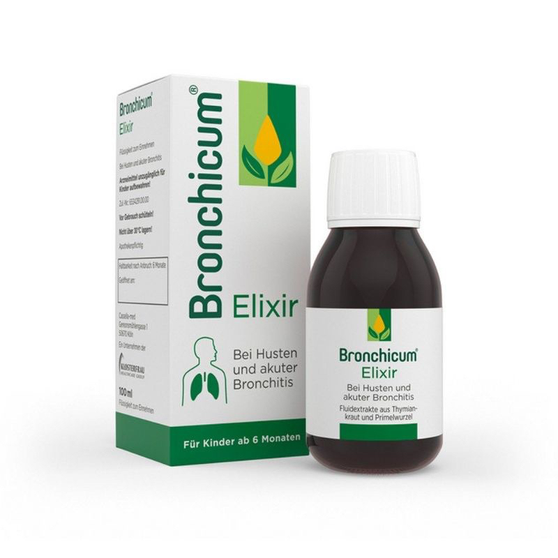 Bronchicum Syrup Reduces Cough And Bronchitis For Children From 6