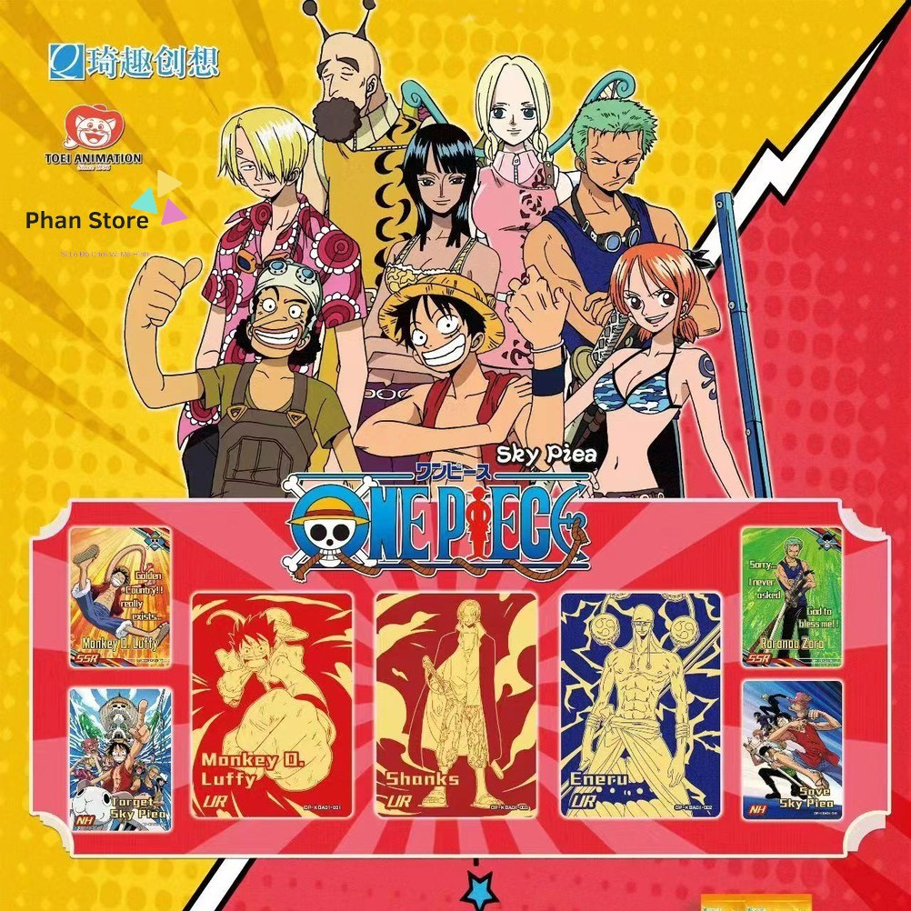 [Full Box] 180 One Piece Sky Piea cards 36 packs - Pirate cards ...