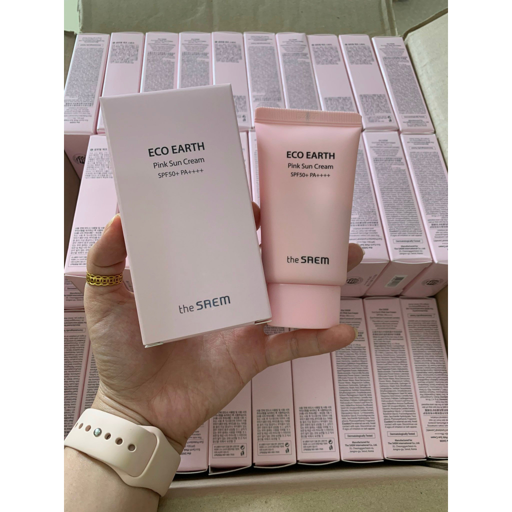 The Seam Eco Earth Power Pink Sunscreen Lift Tone Natural Pink Korean ...