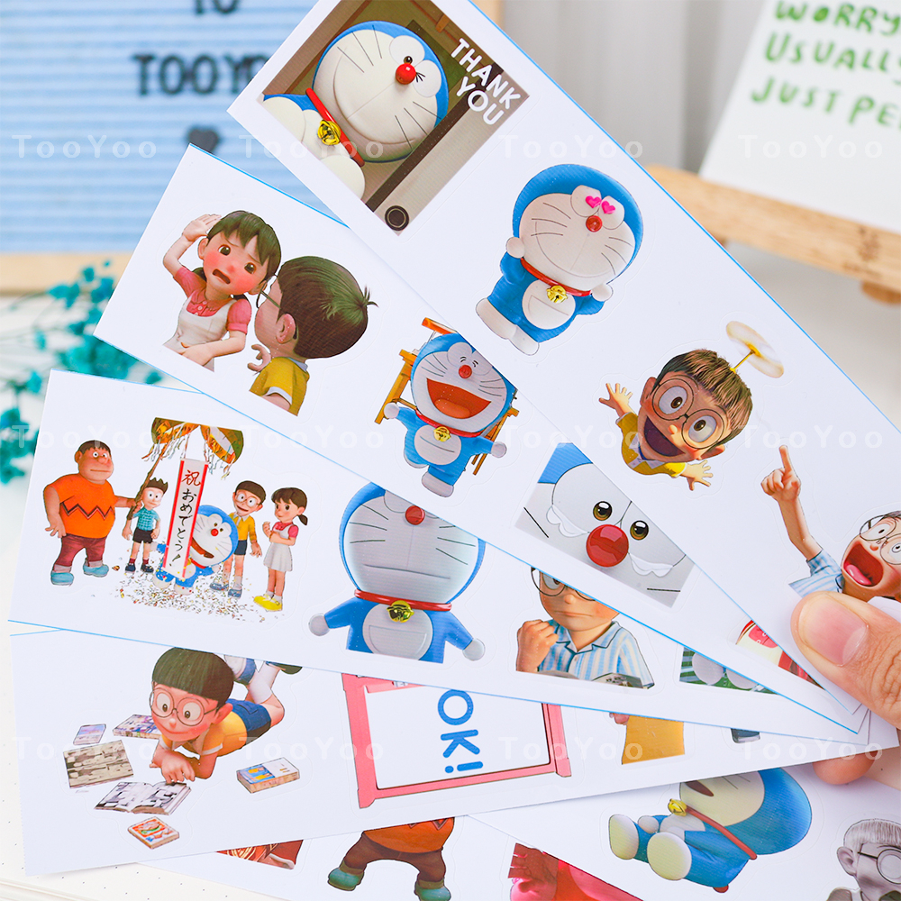 Set of 24 cute Doraemon Stand by Me themed stickers BK00017 | Shopee ...
