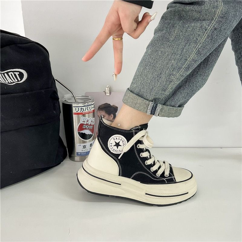Super High Top Sneakers New Version Hot Trend 2023 With Real Photo At ...
