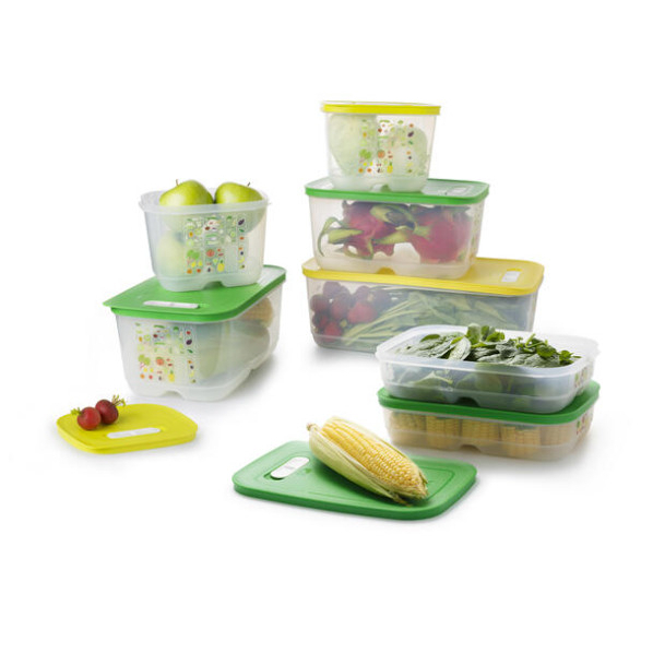 Ventsmart 9 STORAGE BOXES WITH TUPPERWARE STORAGE BUTTON | Shopee Malaysia