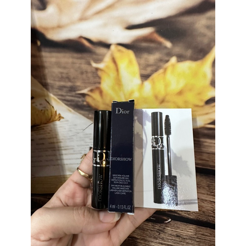 [Mini 4ml] Mascara Dior Fullbox Naturally Thickens, Long And Curled