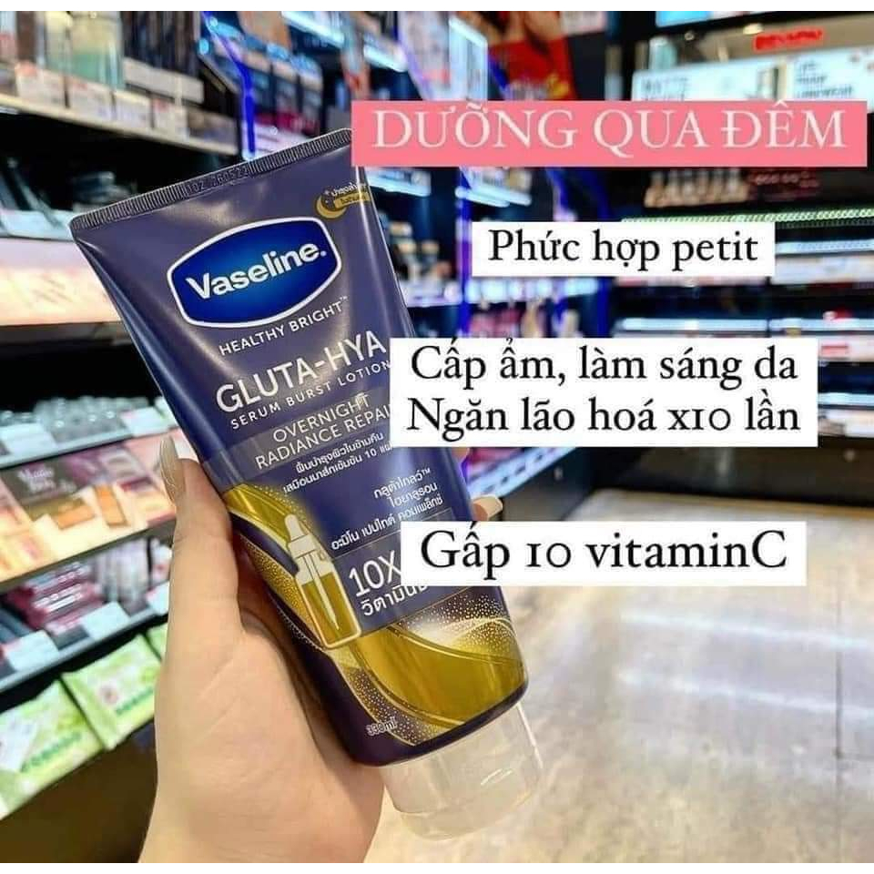 Vaseline Body Lotion 10x Thailand 330ml - Premium Blue | Shopee Malaysia