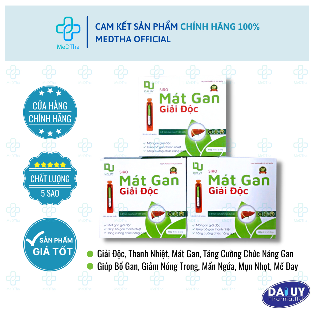 Detox Liver Cool Syrup Liver Detoxification, Liver Tonic, Heat, Clear