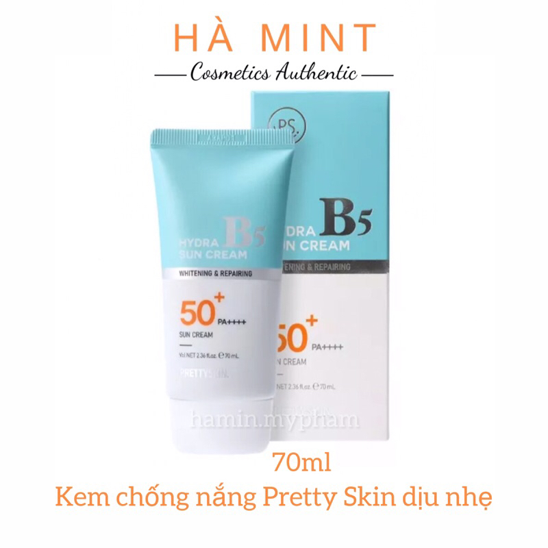 Prettyskin Hydra B5 Sun Cream Korea 70ml Shopee Malaysia