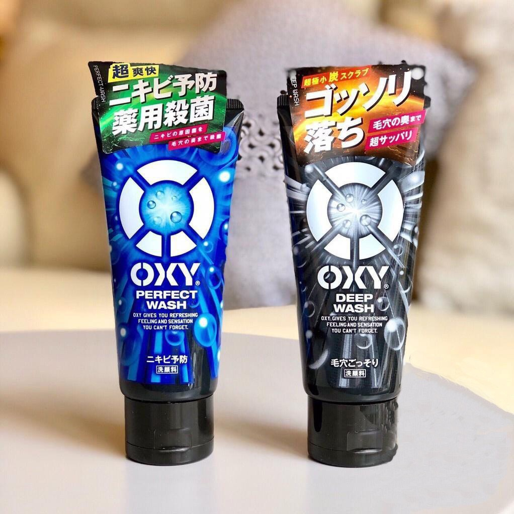 OXY Deep WASH Japanese Oxygen Cleanser For Men 130G Shopee Malaysia