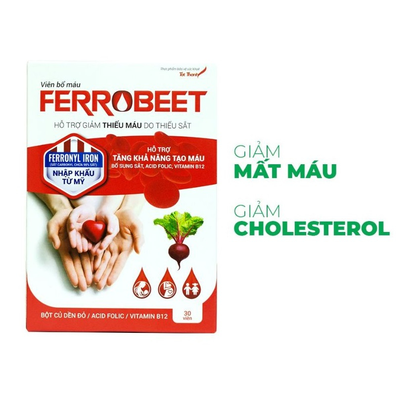 [06 / 2025] Ferrobeet Blood Supplement Iron Supplement, Folic Acid