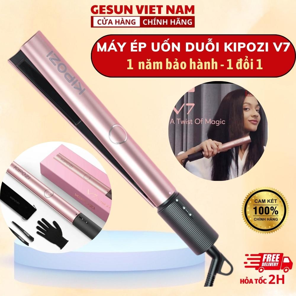 Kipozi V7 HighEnd Hair Curler, 3In1 Korean MultiFunction Straight