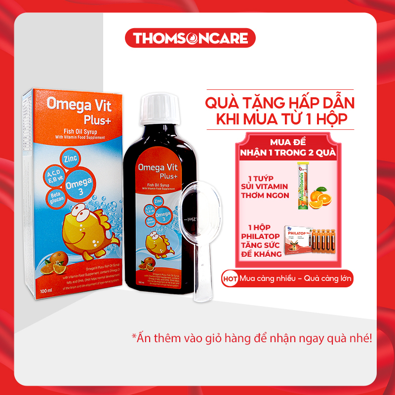 Omega 3 DHA EPA Omega Vit Plus Supplement From Fish Oil, Essential