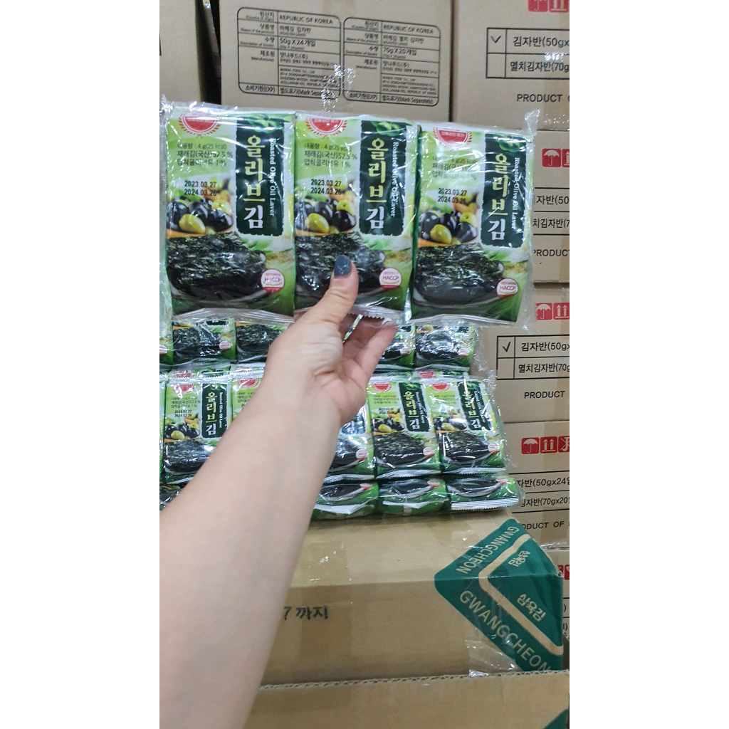 Seaweed Roll Korean Instant Rice Pack 3 Packs x4g | Shopee Malaysia