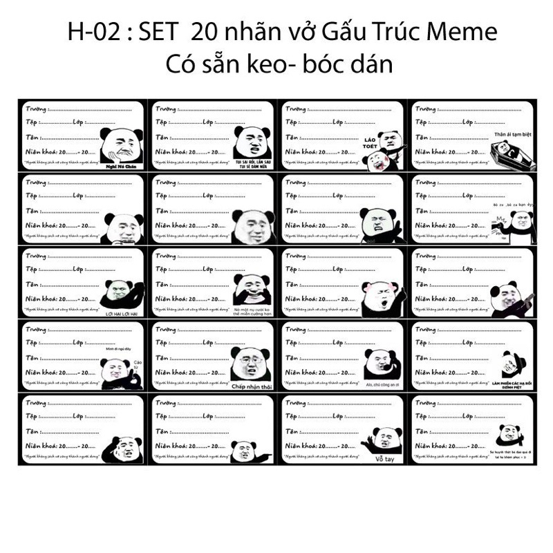 60 Labels Of meme Panda / cute meme Panda Sticker | Shopee Malaysia