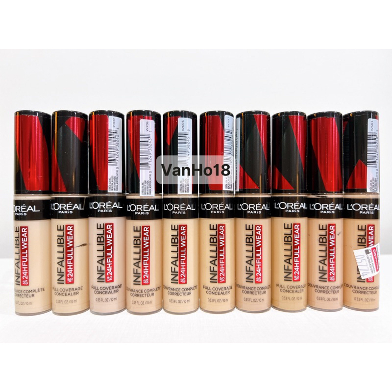 LOREAL PARIS Usa_loreal Paris INFALLIBLE 24H Full Wear Coverage ...