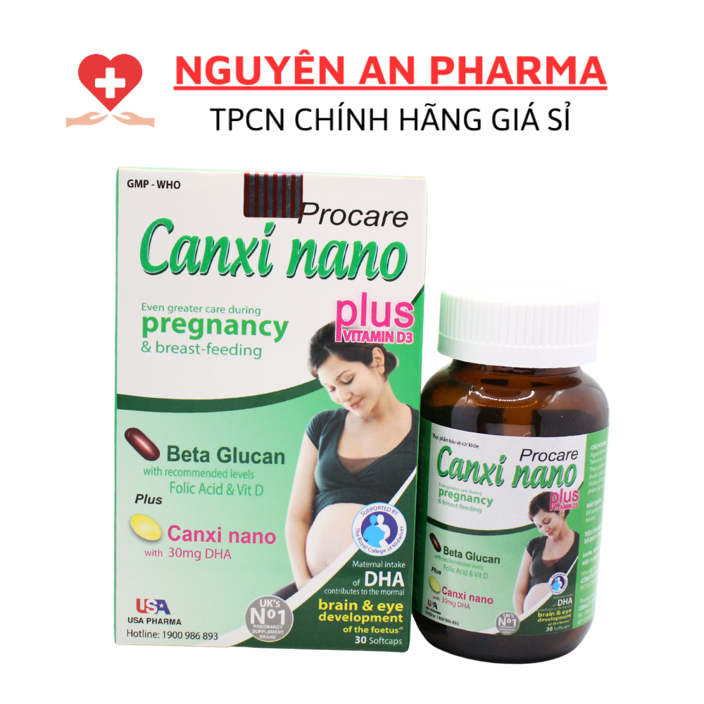 Calcium NANO Plus Oral Tablet, Vitamin D3, DHA Pregnanci Tonic Tablets, Pregnant Women, Brain