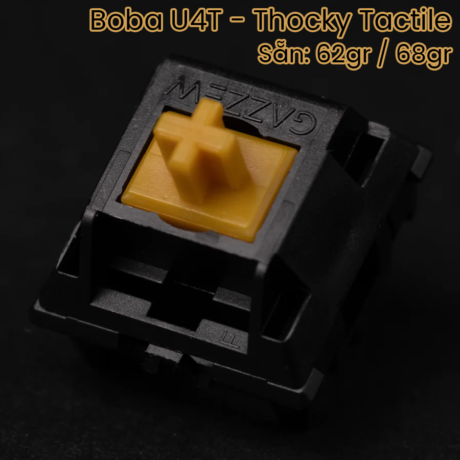 Gazzew Switch Boba U4T Boba U4 Boba U4TX Mechanical Keyboard