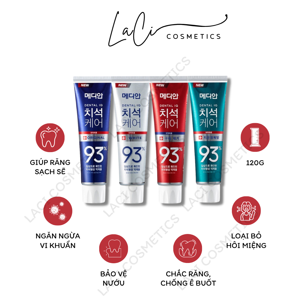Median Dental IQ Toothpaste 93 Korea 120g Shopee Malaysia