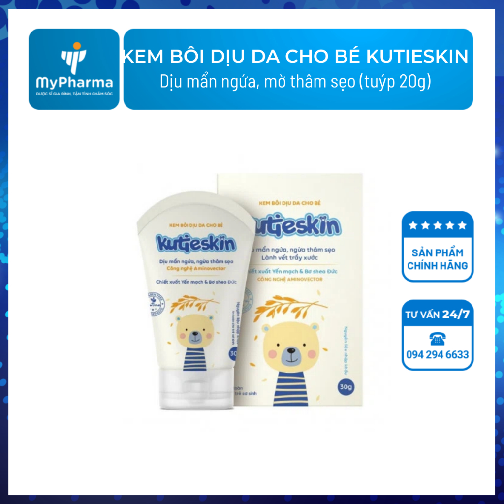 [Genuine] Kutieskin Baby Soothing Cream - Soothing Rashes, Preventing ...