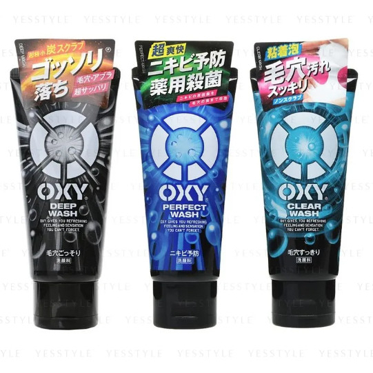 OXY Japanese Oxygen Men'S Facial Cleanser (130GR Tube) Shopee Malaysia