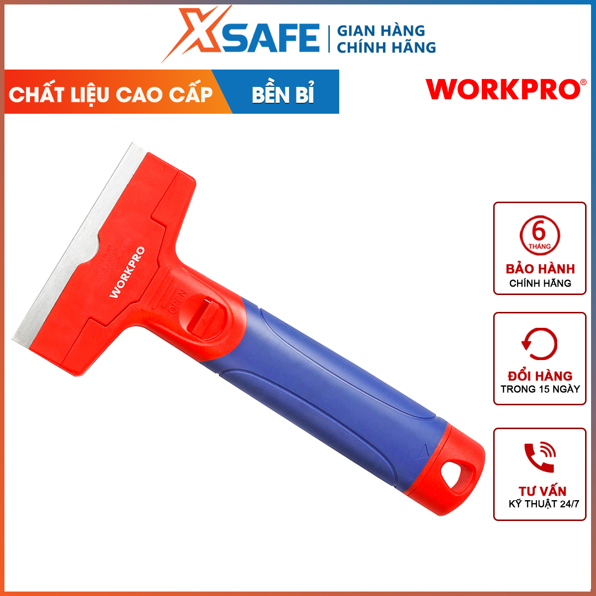 Workpro WP Glass And Brick Scraper219002 Genuine | Shopee Malaysia