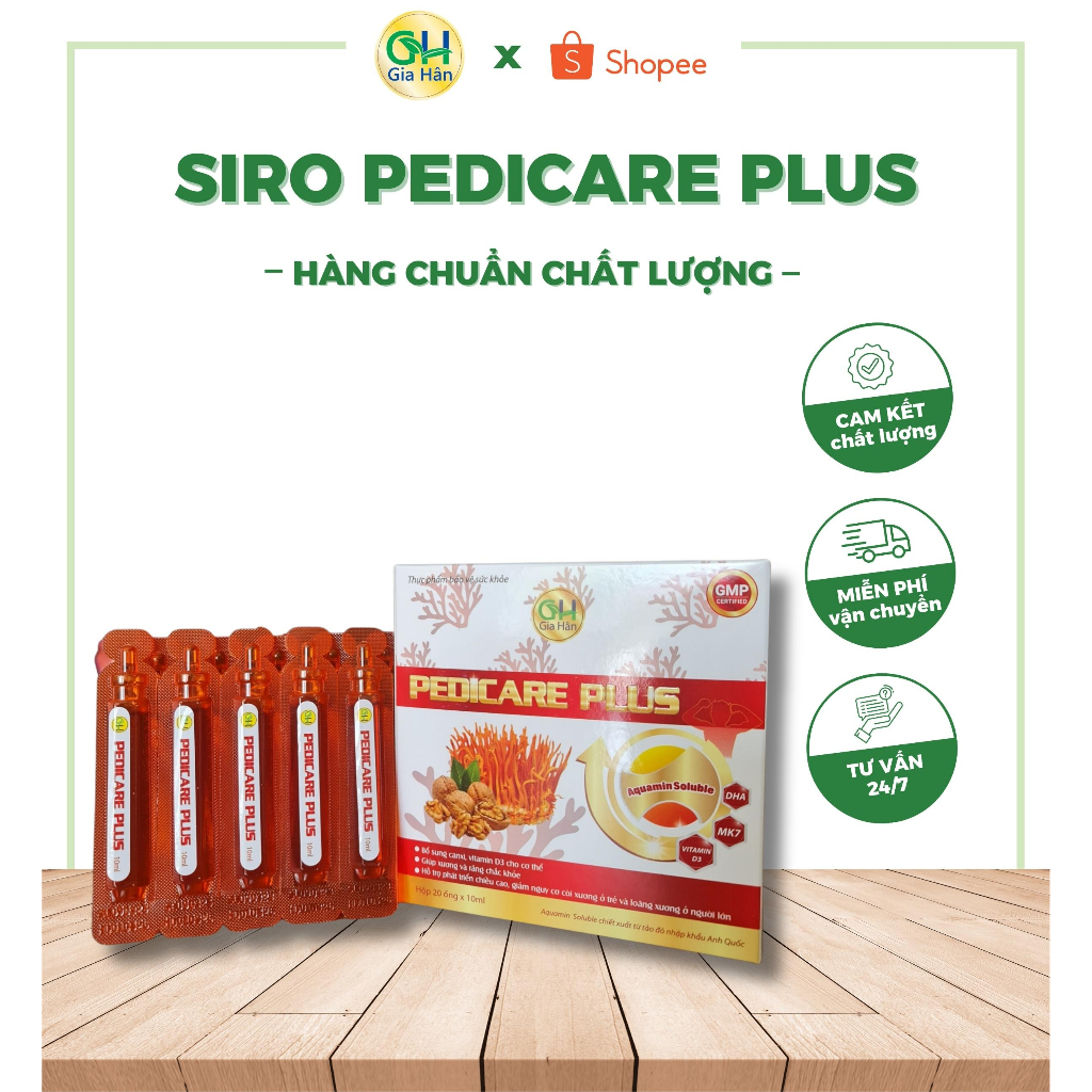 Pedicare Plus Syrup Children With Anorexia, DHA Supplement, Calcium