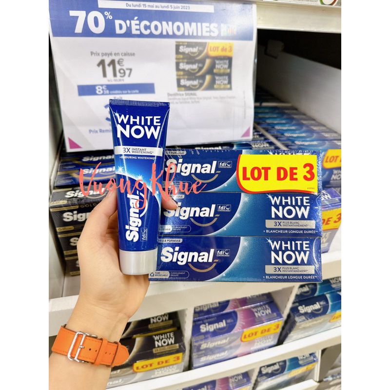 Signal White Now Toothpaste 75ml French Shopee Malaysia