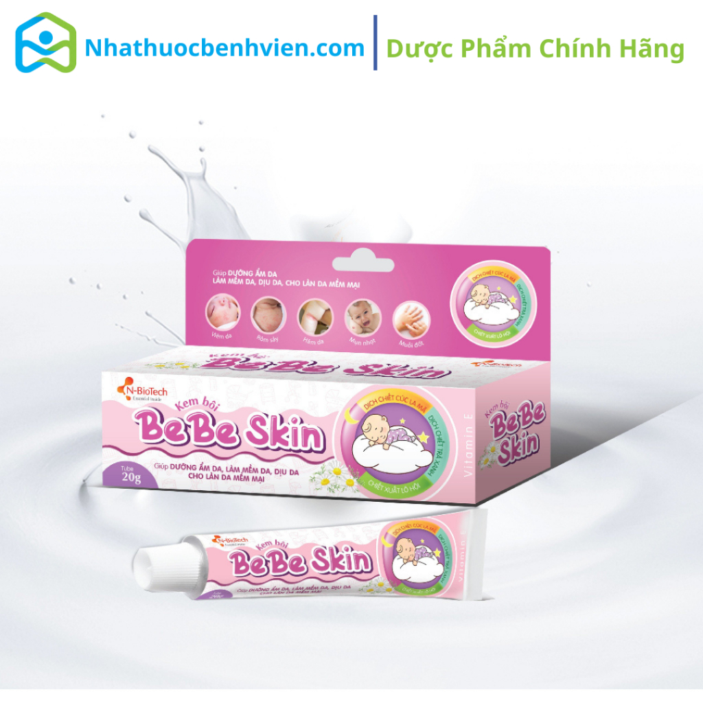 N-biotech - BeBe Skin Cream 25g moisturizes the Skin, soothes the Skin ...