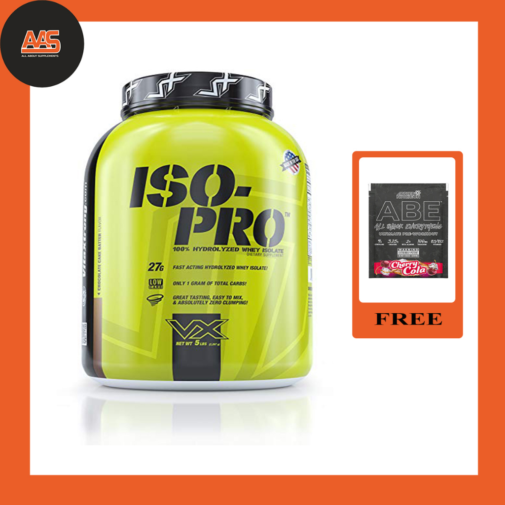 Whey PROTEIN VITAXTRONG ISO PRO 5lbs 100 Hydrolyzed Whey