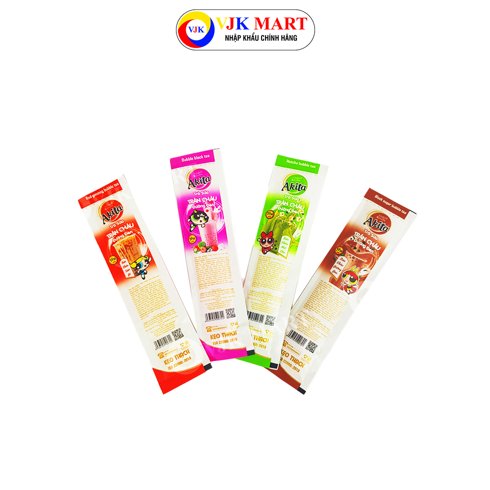 Headway Vina Black Sugar Bubble Tea Fruit Jelly Candy Packed 300g